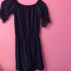 Beautiful blue romper in great shape